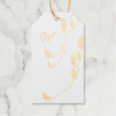 Magnolia Vine Folie Gift Label (Voorkant)