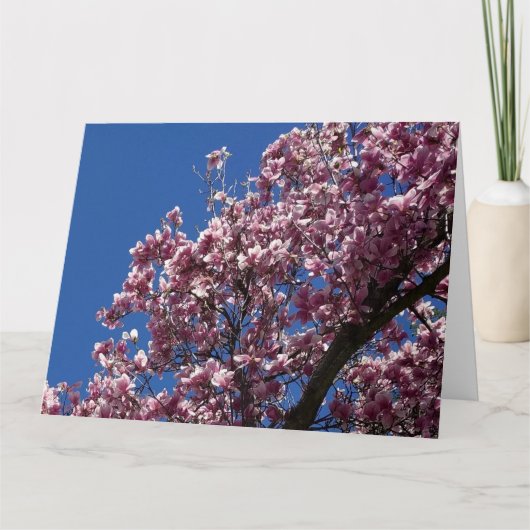 Magnolia voor Moederdag Kaart (Voorkant)
