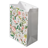 Magnolia Vrijgezellenfeest Gift Favor Swag Bag L20 Medium Cadeauzakje (Achterkant Gekanteld)