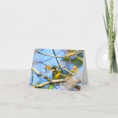 Magnolia Warbler - Blank Note Kaart (Voorkant)