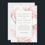 Magnolia Wedding<br><div class="desc">Moderne uitnodiging voor een blote bruiloft</div>