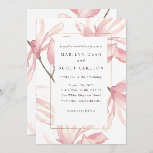 Magnolia Wedding (Voorkant / Achterkant)