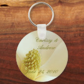 MAGNOLIA Wedding Coordinate Wedding Favor Sleutelh Sleutelhanger (Voorkant)