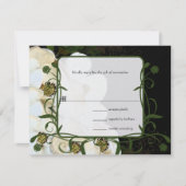 Magnolia Wedding Invitations on Ice RSVP (Voorkant)