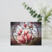 Magnolia Wood Briefkaart (Staand voorkant)