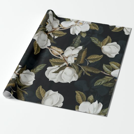 Magnolia Wrapping Paper Cadeaupapier (Uitgerold)