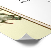  Magnolia Zitplaatskaart Poster (Hoek)