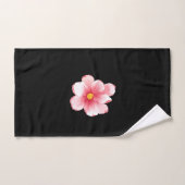 Magnolia Zwart Bad Handdoek (Handdoek)