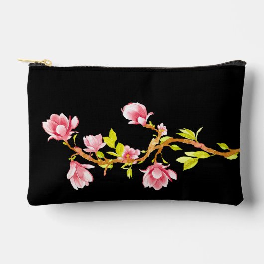 Magnolia Zwart Etui (Voorkant)