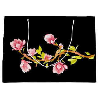 Magnolia Zwart Groot Cadeauzakje