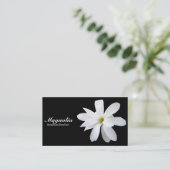 Magnolia - Zwart Visitekaartje (Staand voorkant)
