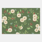 Magnolias, Berries en olie Inpakpapier Vel (Voorkant 3)