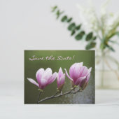 Magnolia's, Bewaar de datum! Aankondigingskaart (Staand voorkant)