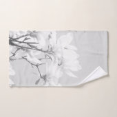 Magnolias Black & White #1 #wall #art Bad Handdoek (Handdoek)