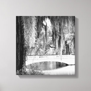 Magnolia's Brug Canvas Afdruk