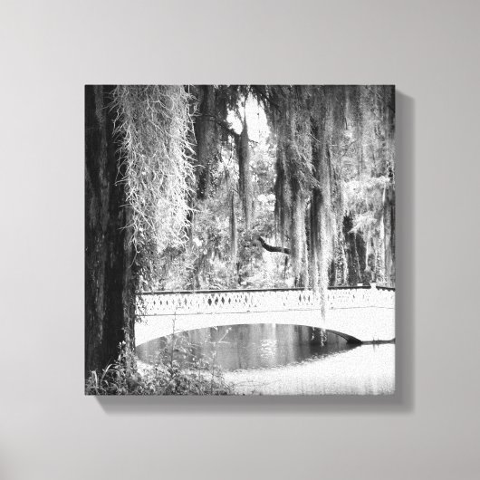 Magnolia's Brug Canvas Afdruk (Voorkant)