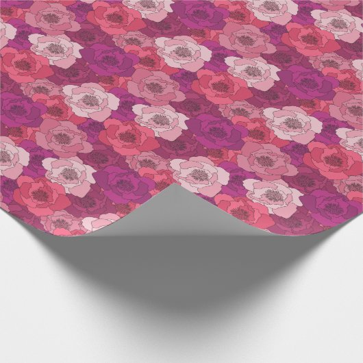 Magnolias Cadeaupapier (Hoek)