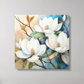 Magnolias Canvas Afdruk (Voorkant)