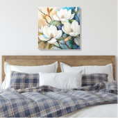 Magnolias Canvas Afdruk (Insitu (Slaapkamer))