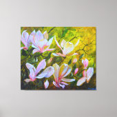 Magnolias Canvas Afdruk (Voorkant)