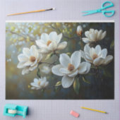 Magnolias Decoupage Tissuepapier (Craft)