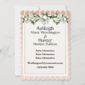 Magnolias - een mooie dag voor een bruiloft - uitn kaart (Achterkant)