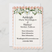 Magnolias - een mooie dag voor een bruiloft - uitn kaart (Achterkant)