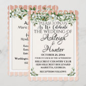 Magnolias - een mooie dag voor een bruiloft - uitn kaart (Voorkant / Achterkant)