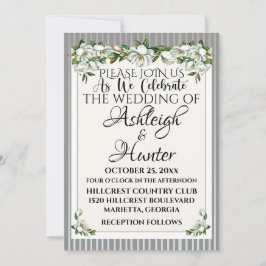 Magnolias - een mooie dag voor een bruiloft - uitn kaart