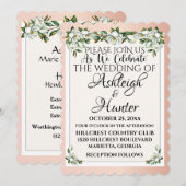 Magnolias - een mooie dag voor een bruiloft - uitn kaart (Voorkant / Achterkant)