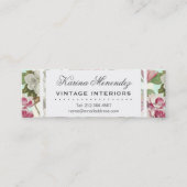 Magnolias en Hydrangeas  Botanische Mini Bu Mini Visitekaartje (Voorkant)