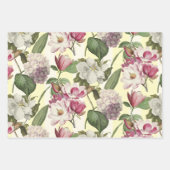 Magnolias en Hydrangeas Inpakpapier Vel (Voorkant)