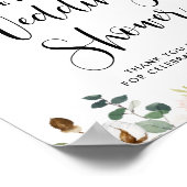 Magnolia's & Katoenen Bruidsfeest Shower Welkom Poster (Hoek)