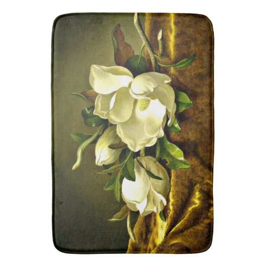 Magnolias op de goudvetkast badmat (Voorkant Verticaal)