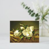 Magnolias op de goudvetkast briefkaart (Staand voorkant)