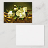 Magnolias op de goudvetkast notitiekaartje (Voorkant / Achterkant)