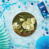 Magnolias op de goudvetkast papieren bordje (Feest)