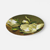 Magnolias op de goudvetkast papieren bordje (Gekanteld)