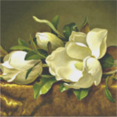 Magnolias op de goudvetkast sticker (Voorkant)