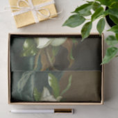 Magnolias op Light Blue Velvet Cloth door Heade Tissuepapier (Geschenk)