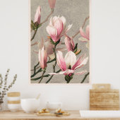 Magnolias Poster (Keuken)