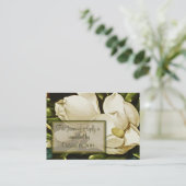 Magnolias Wedding RSVP Reageer Kaart (Staand voorkant)