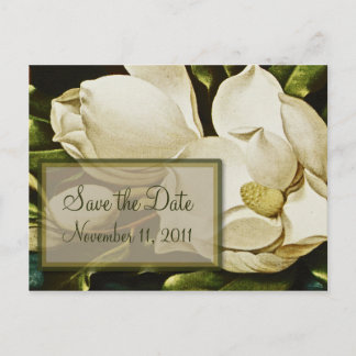 Magnolias Wedding Save the Date Briefkaart