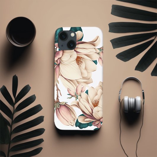Magnoliebloem Case-Mate iPhone Case