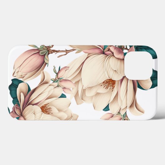 Magnoliebloem Case-Mate iPhone Case (Achterkant (horizontaal))