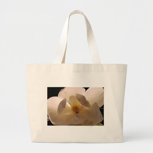 Magnoliebloem Grote Tote Bag (Voorkant)