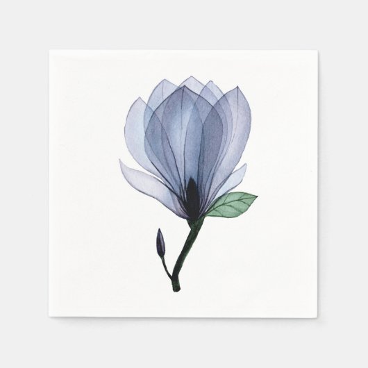 Magnoliebloem Servet (Voorkant)