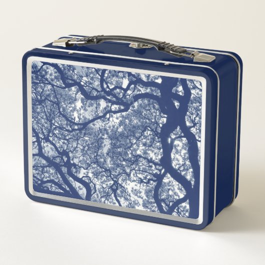 Magnolieboom - Cyanotype-effect (Achterkant)