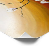 Magnolien, Acryl -  Foto Afdruk (Hoek)