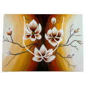Magnolien, Acryl - Groot Cadeauzakje (Voorkant)
